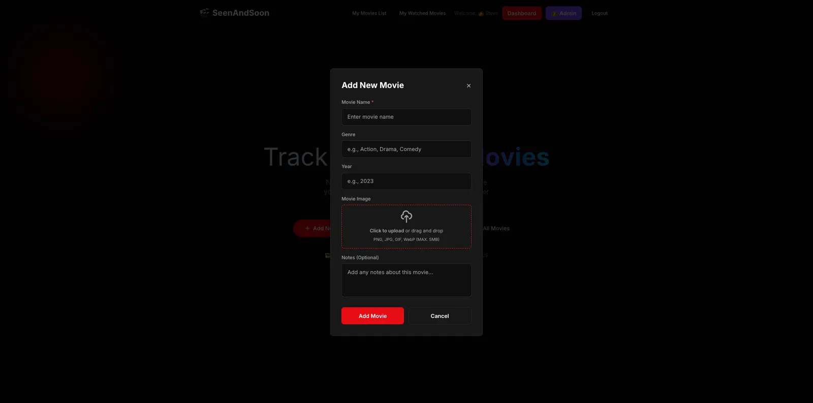 Sign-in screen